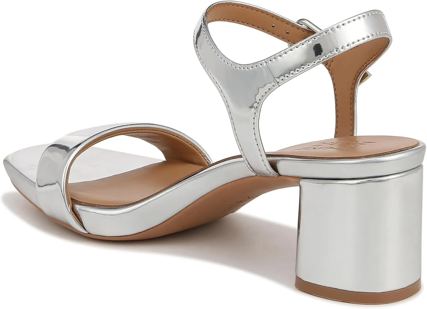 Naturalizer womens Izzy Block Heel Ankle Strap Sandal