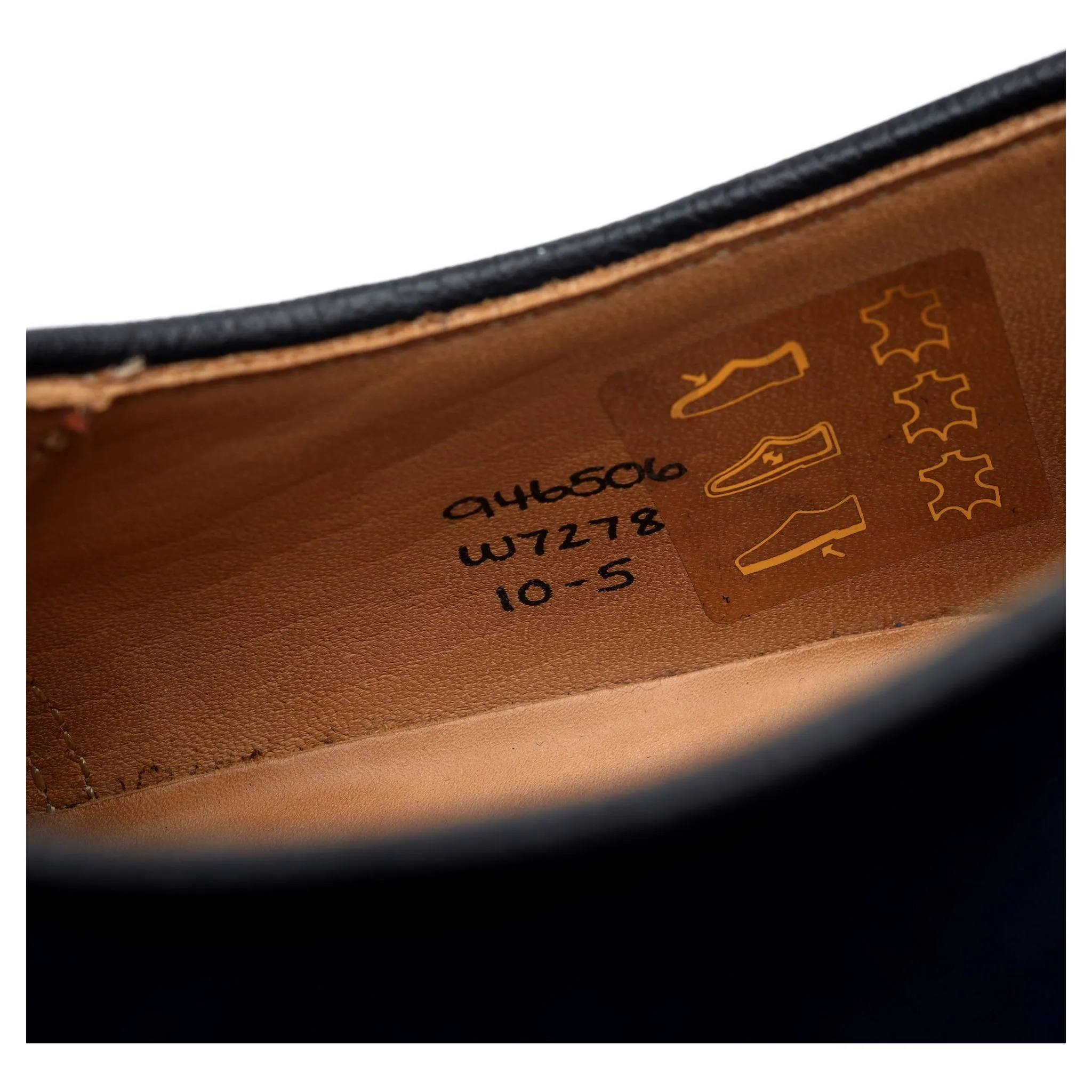 Navy Blue Suede Derby UK 10