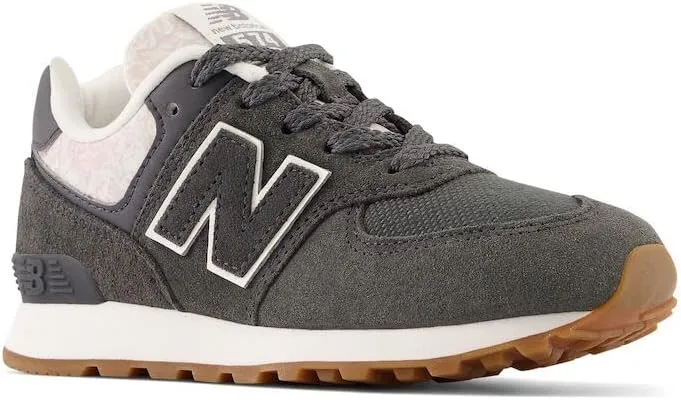 New Balance Girl's 574 V1 Plant Cafe Lace-up Sneaker
