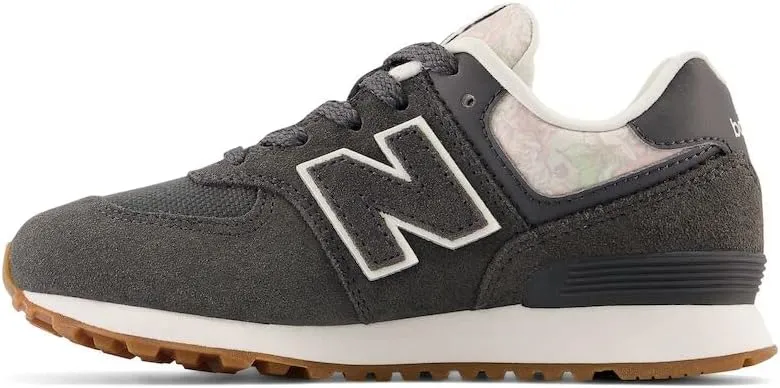 New Balance Girl's 574 V1 Plant Cafe Lace-up Sneaker