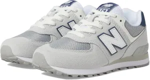 New Balance Kids 574 V1 70s Racing Lace-up Sneaker, Grey, 1.5 US Unisex Little
