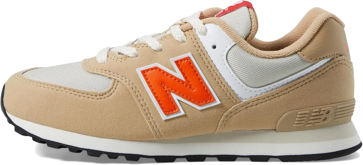 New Balance Unisex-Child 574 V1 70s Racing Lace-up Sneaker