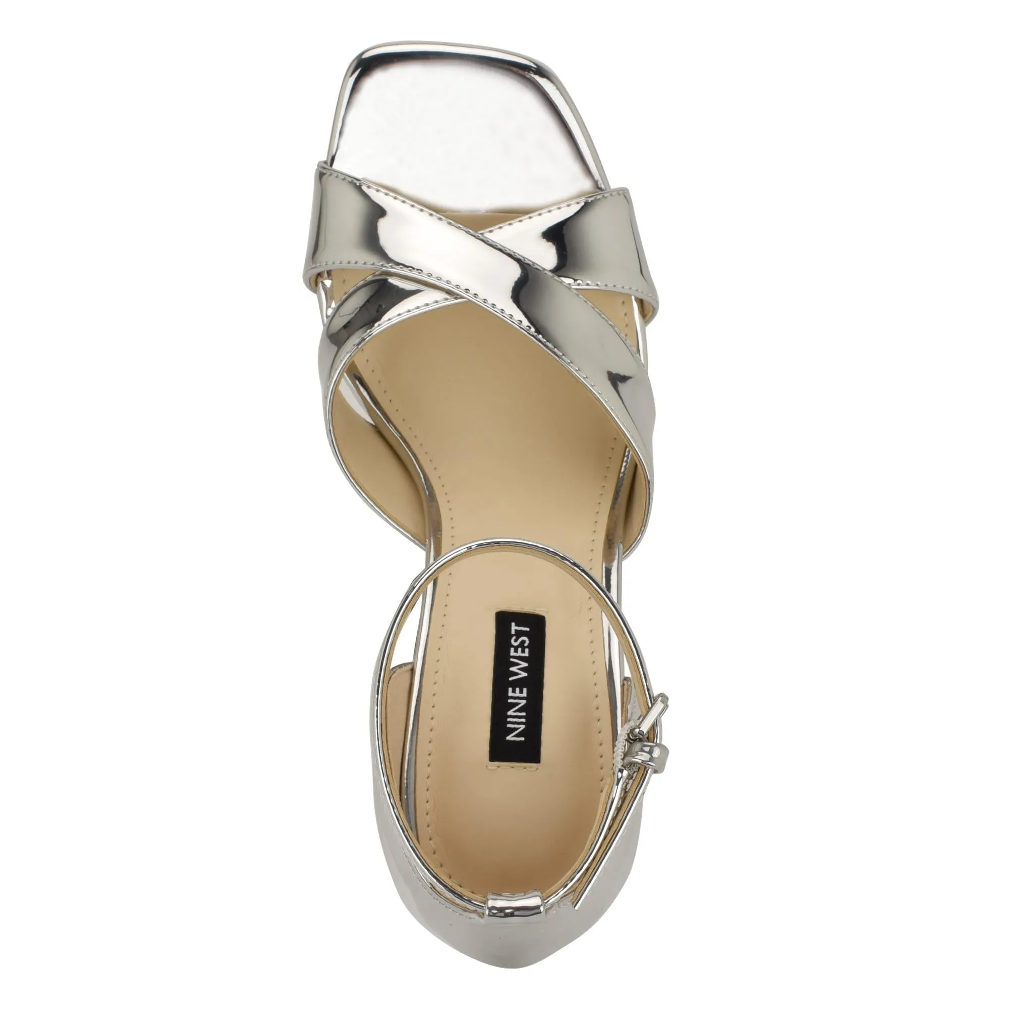 Nine West Women's Vicky3 Silver M