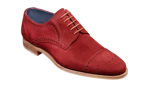 Nixon - Burgundy Suede Brogue