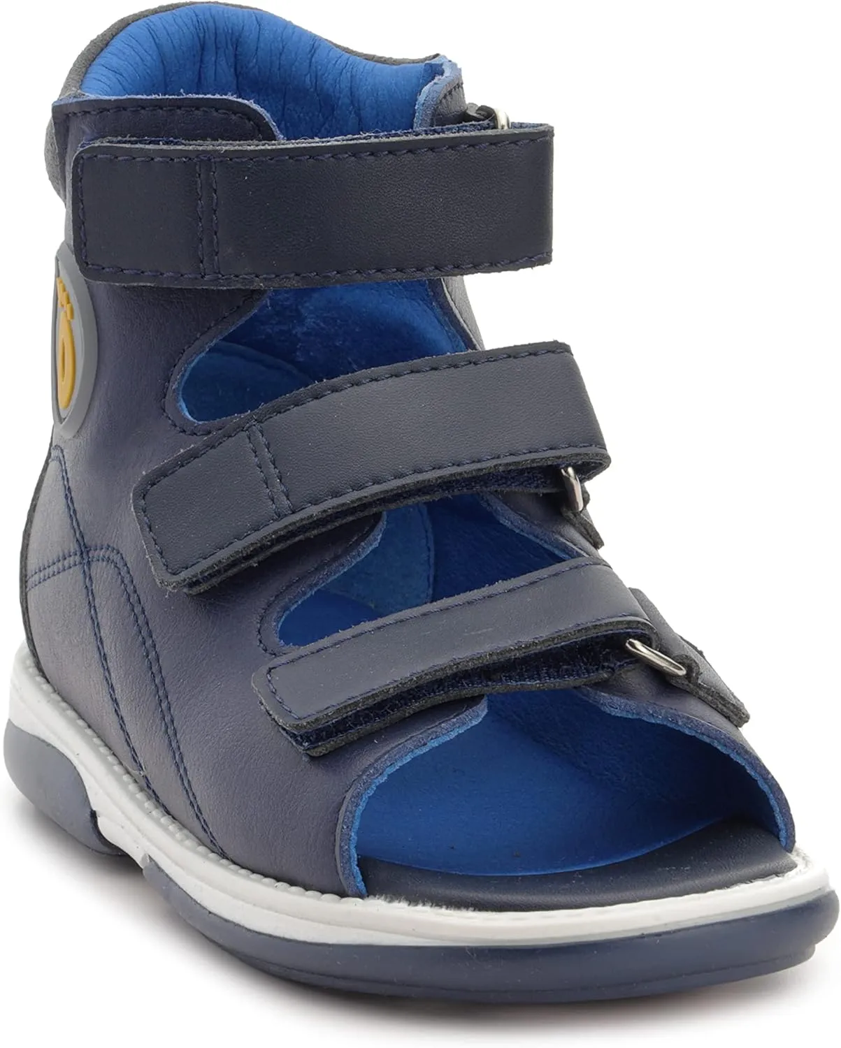 Pedro Corrective Orthopedic High-Top AFO-Like Leather Sandal