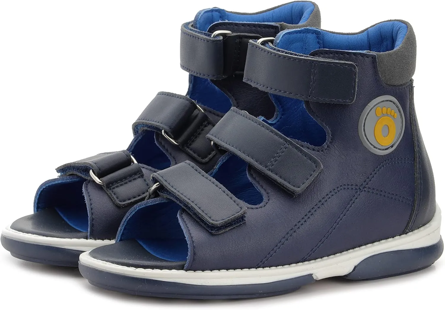 Pedro Corrective Orthopedic High-Top AFO-Like Leather Sandal
