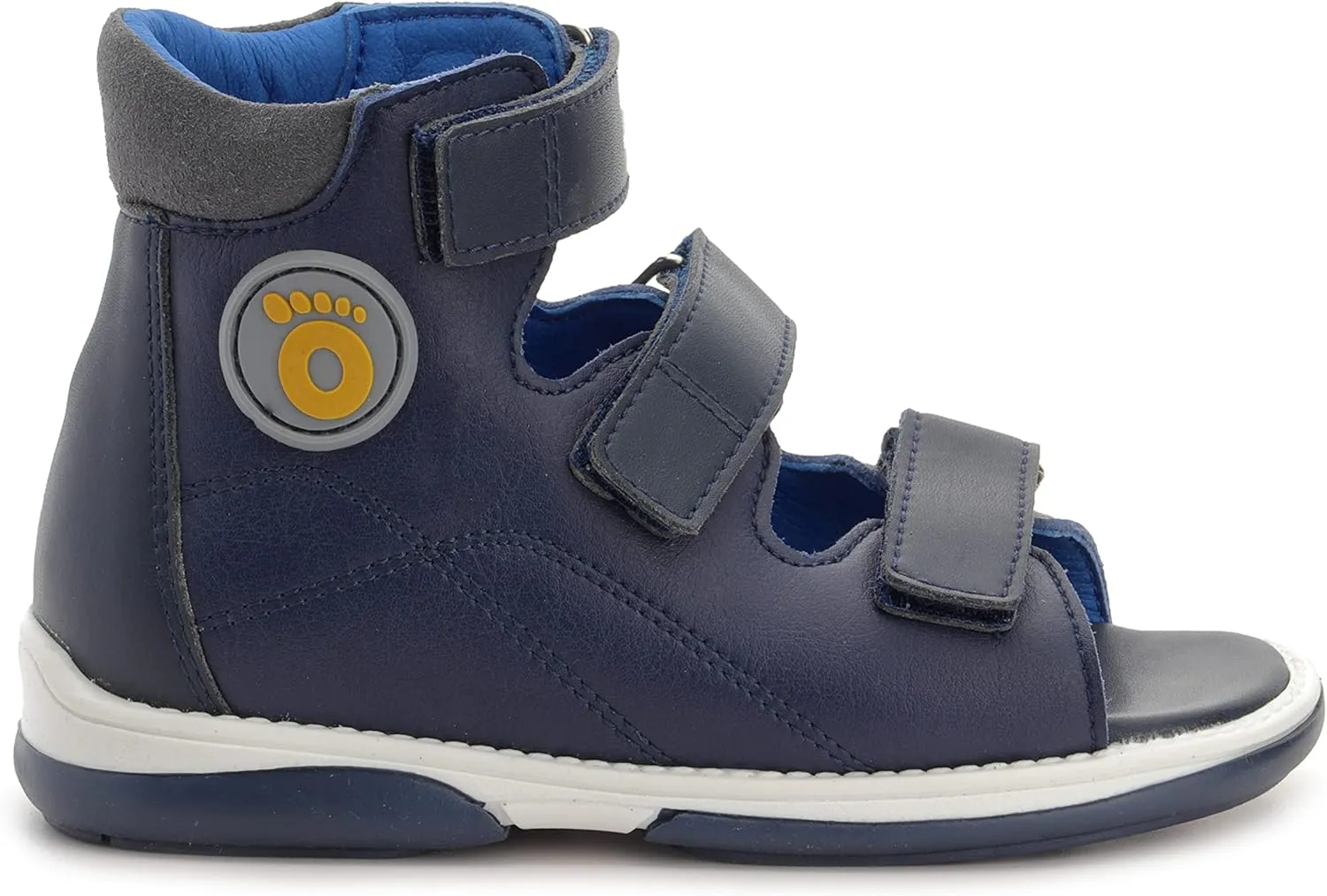 Pedro Corrective Orthopedic High-Top AFO-Like Leather Sandal