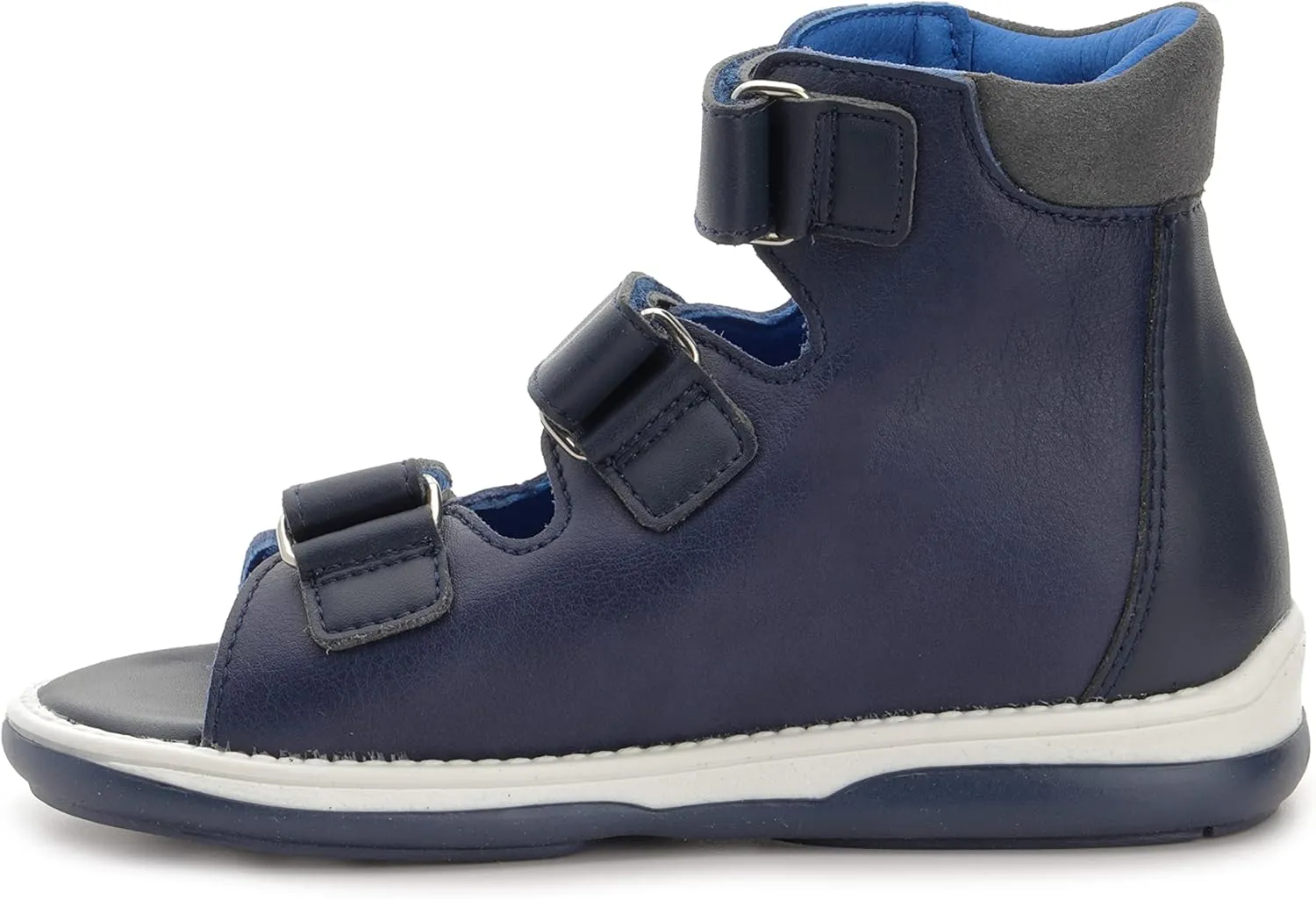 Pedro Corrective Orthopedic High-Top AFO-Like Leather Sandal