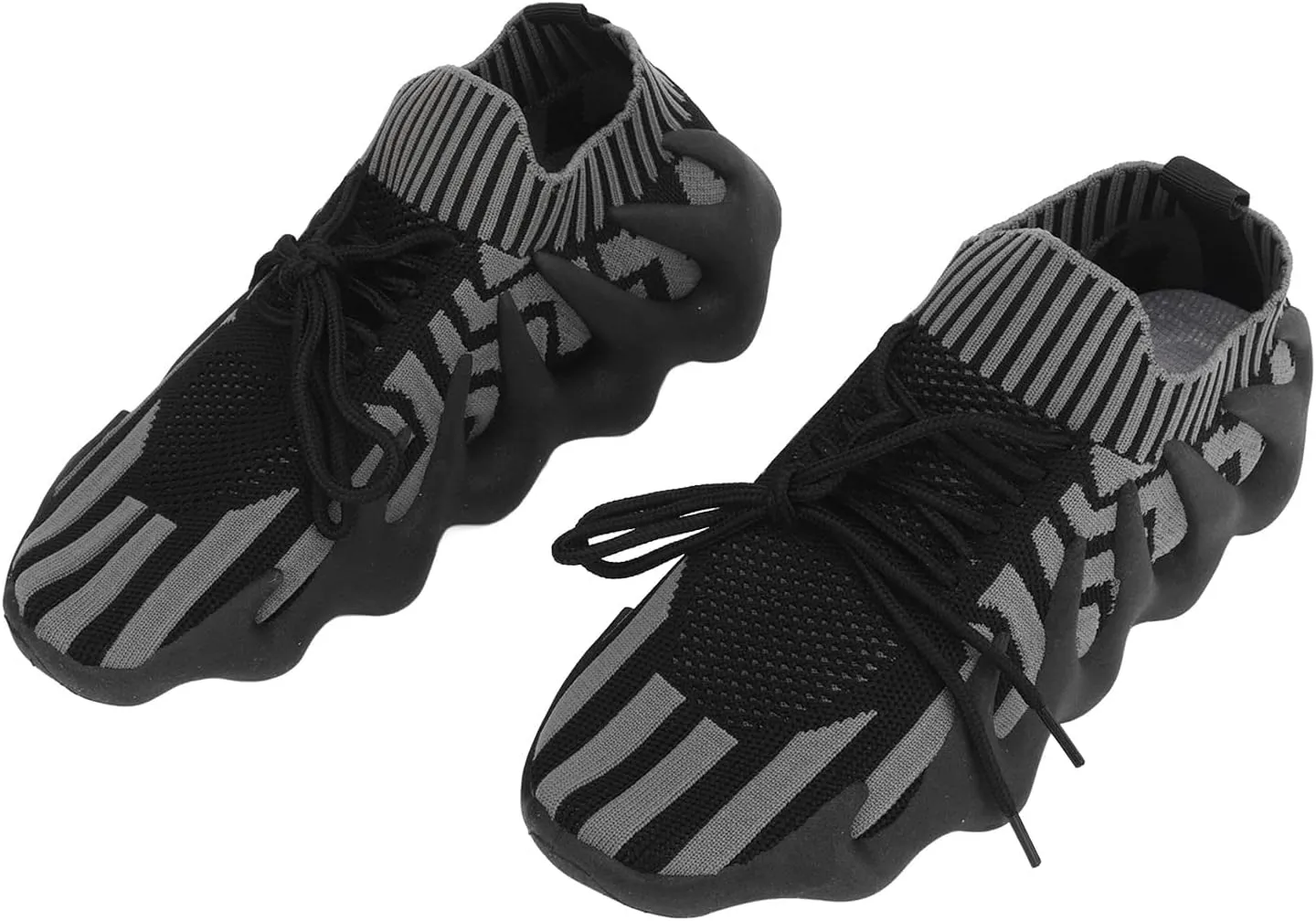 Pissente Men Mesh Running Shoe Fashion Sneakers Shoes Slip On Athletic Walking Shoes Lightweight Casual Shoes Breathable for Gym Tennis Travel