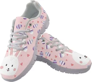POLERO Lightweight Sneakers Shoes for Women Casual Breathable Mesh Running Training Shoes Ladies Simple Colorful Pandas