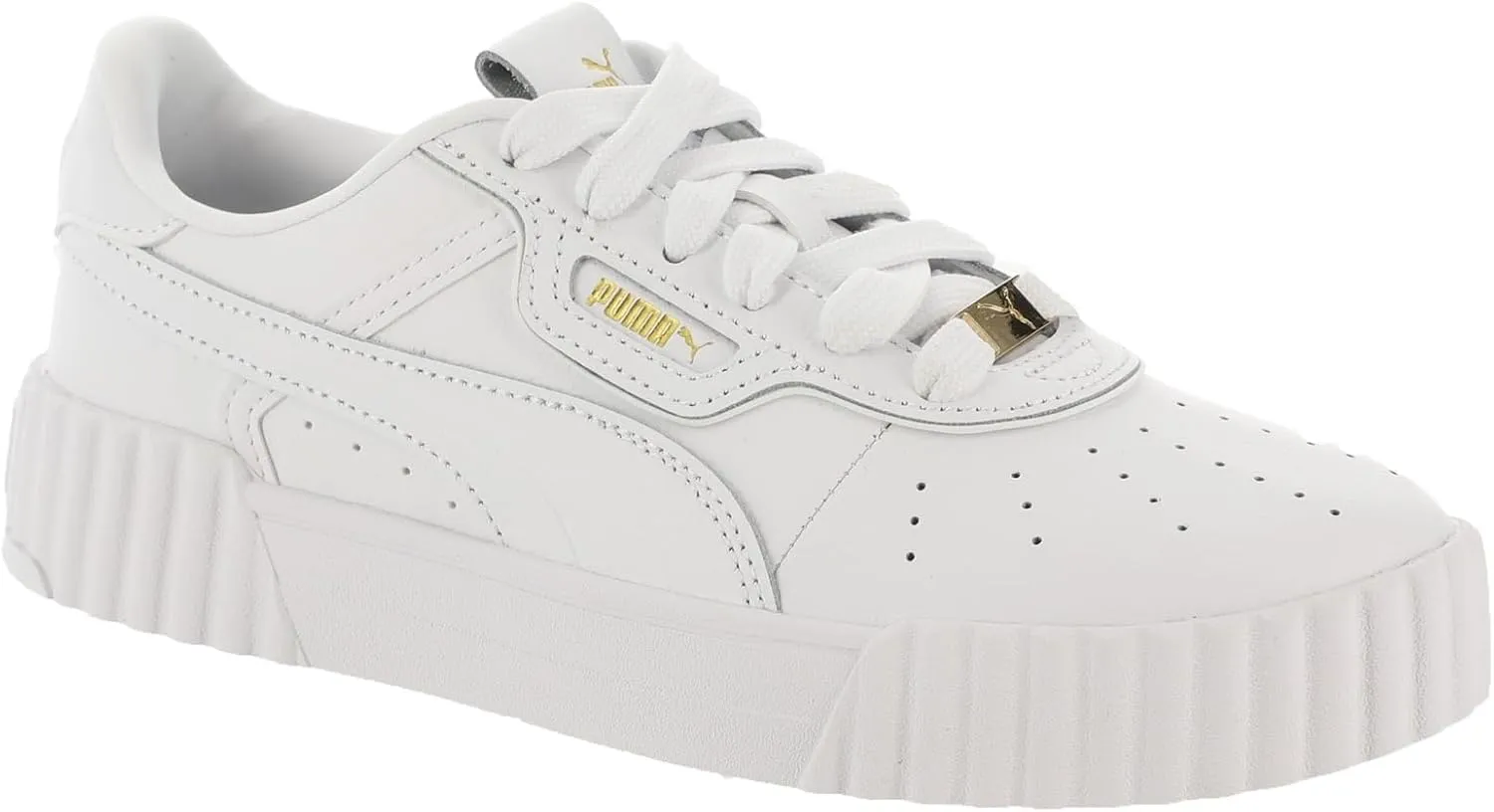 PUMA Carina 3.0 Luxe Women's Sneaker, 9.5 B(M) US, White
