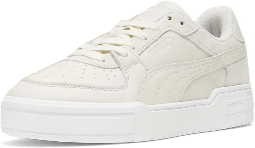 PUMA Mens Ca Pro Suede Nubuck Lace Up Sneakers Shoes Casual - Off White