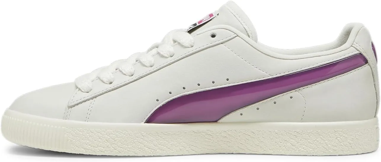 PUMA Mens Clyde Tokyo Lace Up Sneakers Shoes Casual - Off White