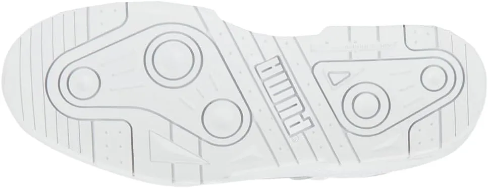Puma Mens Slipstream Leather Lace Up Sneakers Shoes Casual - White