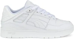 Puma Mens Slipstream Leather Lace Up Sneakers Shoes Casual - White
