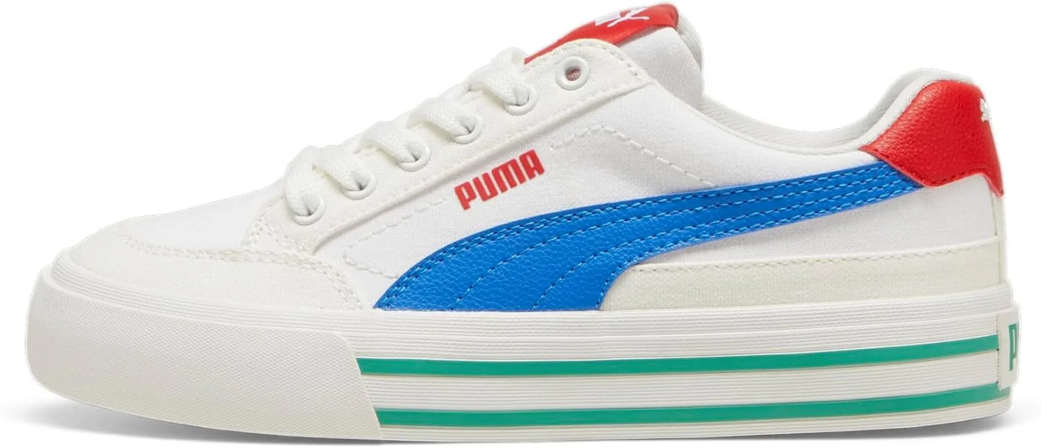 PUMA Unisex-Child Court Classic Vulc Shoes Sneaker