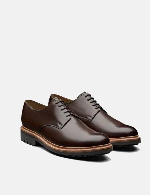 Risk-free returns Derby Intelligent - Brown Dark Grenson Shoes Curt
