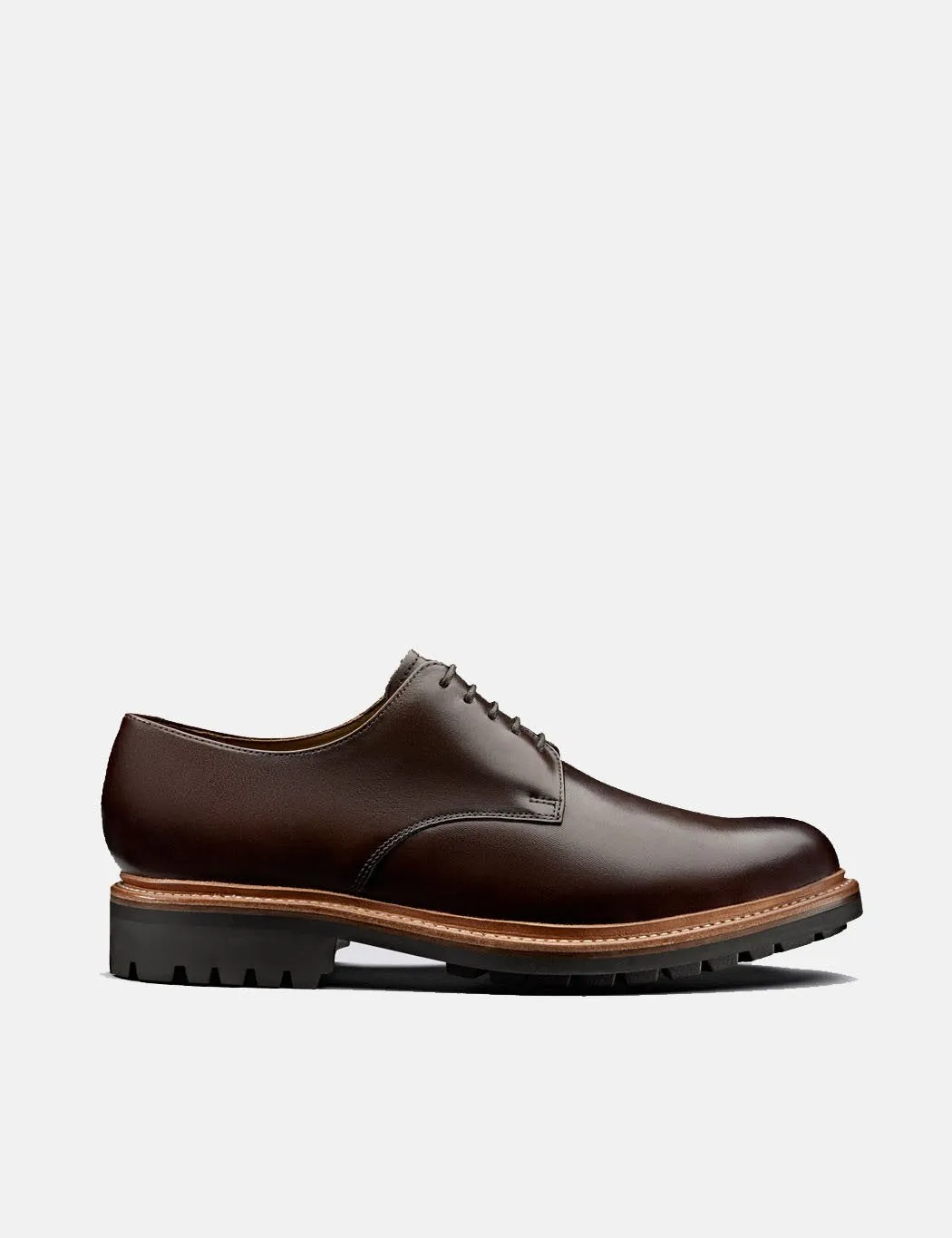 Risk-free returns Derby Intelligent - Brown Dark Grenson Shoes Curt