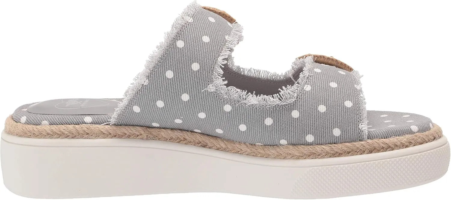 Rocket Dog Women's Favor Homer Daisy Cotton Wedge Sandal