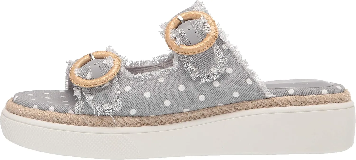 Rocket Dog Women's Favor Homer Daisy Cotton Wedge Sandal