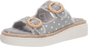 Rocket Dog Women's Favor Homer Daisy Cotton Wedge Sandal