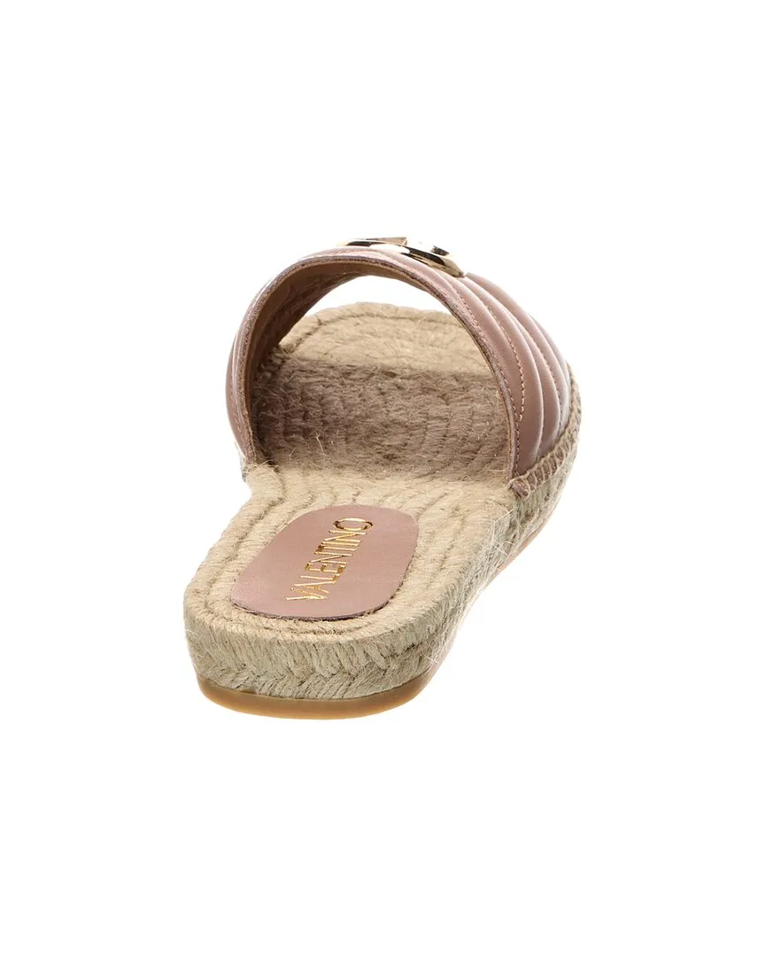 Running out fast Valentino Valentino Valentine's Day discount By Espadrille Sandal Mario Leather Clavel