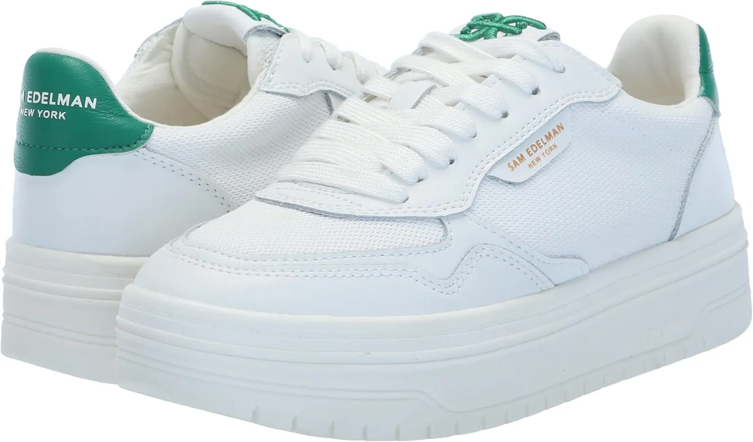 Sam Edelman Women's Blaine Lace Up Platform Sneaker