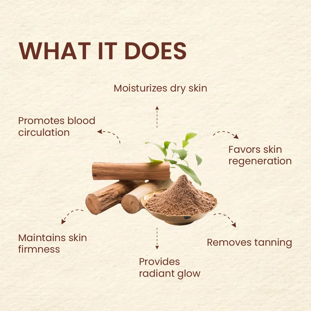 Sandal Dry Face Pack - Old