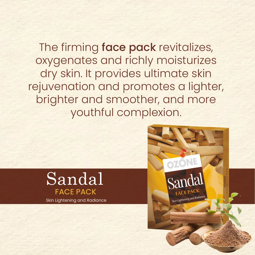 Sandal Dry Face Pack - Old