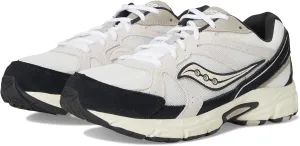 Saucony Unisex Ride Millennium Sneaker, White/Black, 9.5 US Men