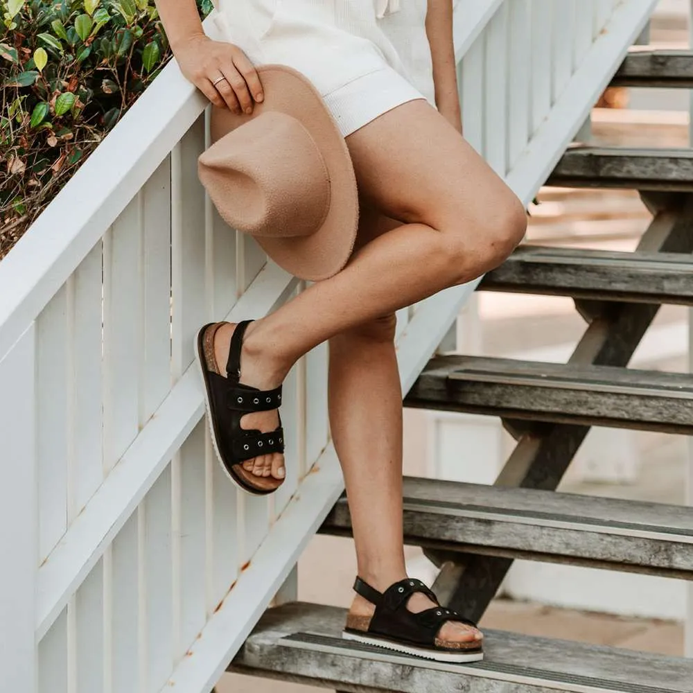 Shay Adjustable Sandal - Beige