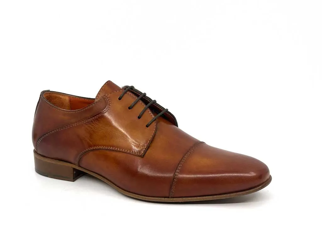Simon Tan Men's Toecap Derby Shoes