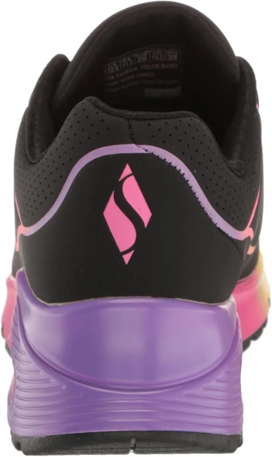 Skechers Girl's Street Uno Gen1-Pop of Neon Sneaker