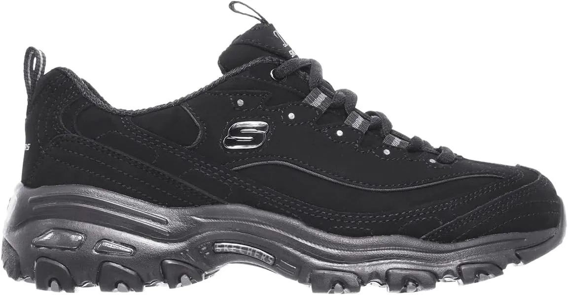 Skechers Women's D'Lites Fresh Start Memory Foam Lace-up Sneaker Fashion