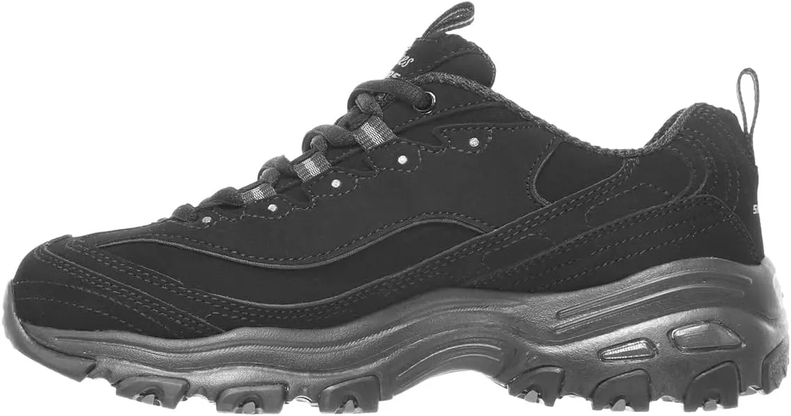 Skechers Women's D'Lites Fresh Start Memory Foam Lace-up Sneaker Fashion