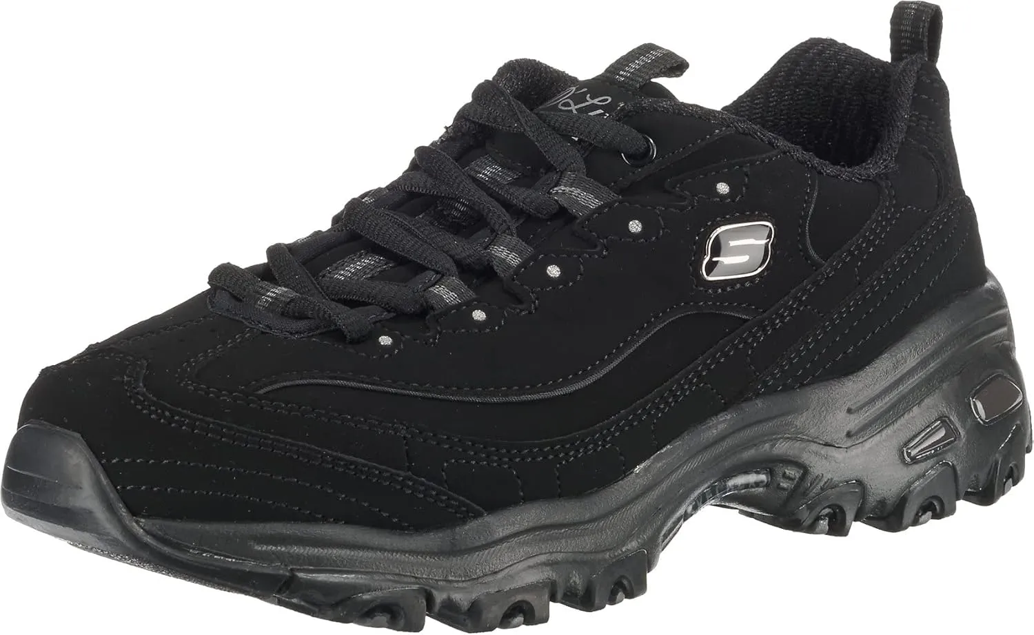 Skechers Women's D'Lites Fresh Start Memory Foam Lace-up Sneaker Fashion