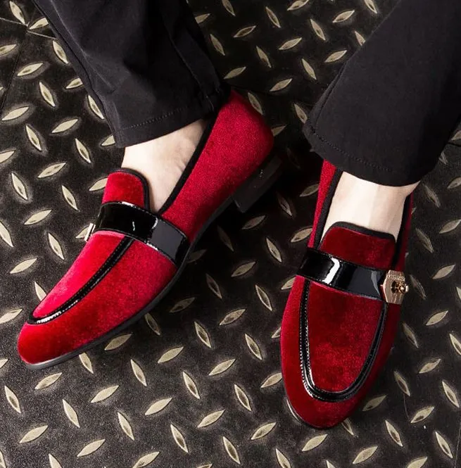 Slip-On Buckled Loafer Shoes for Men - Casual Footwear