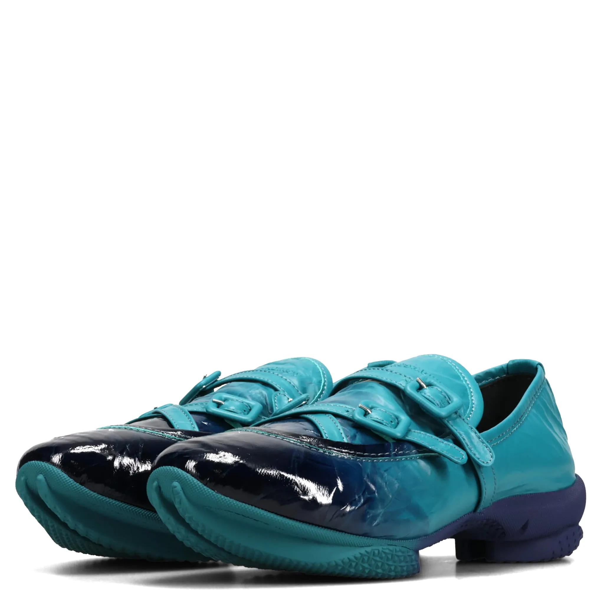 SONIA BUCKLED LOAFER / LAGOON