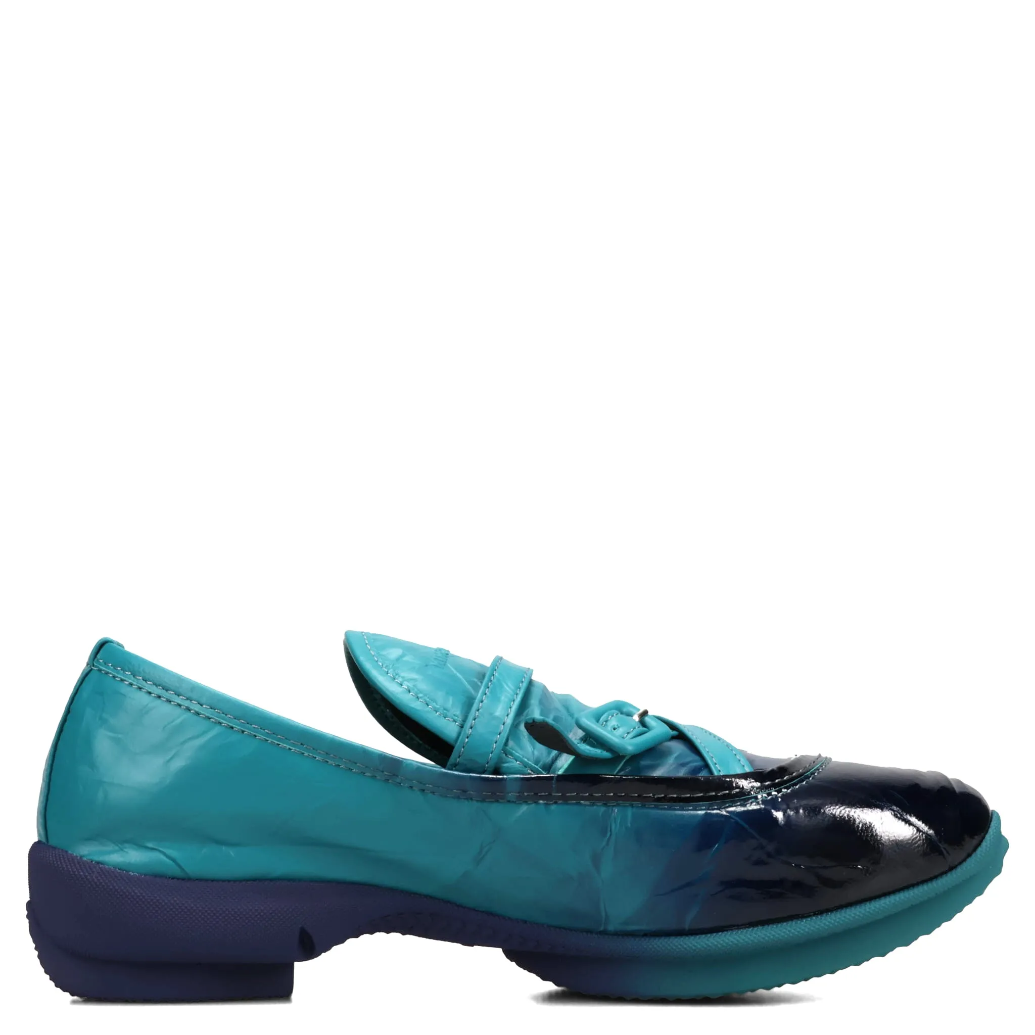 SONIA BUCKLED LOAFER / LAGOON