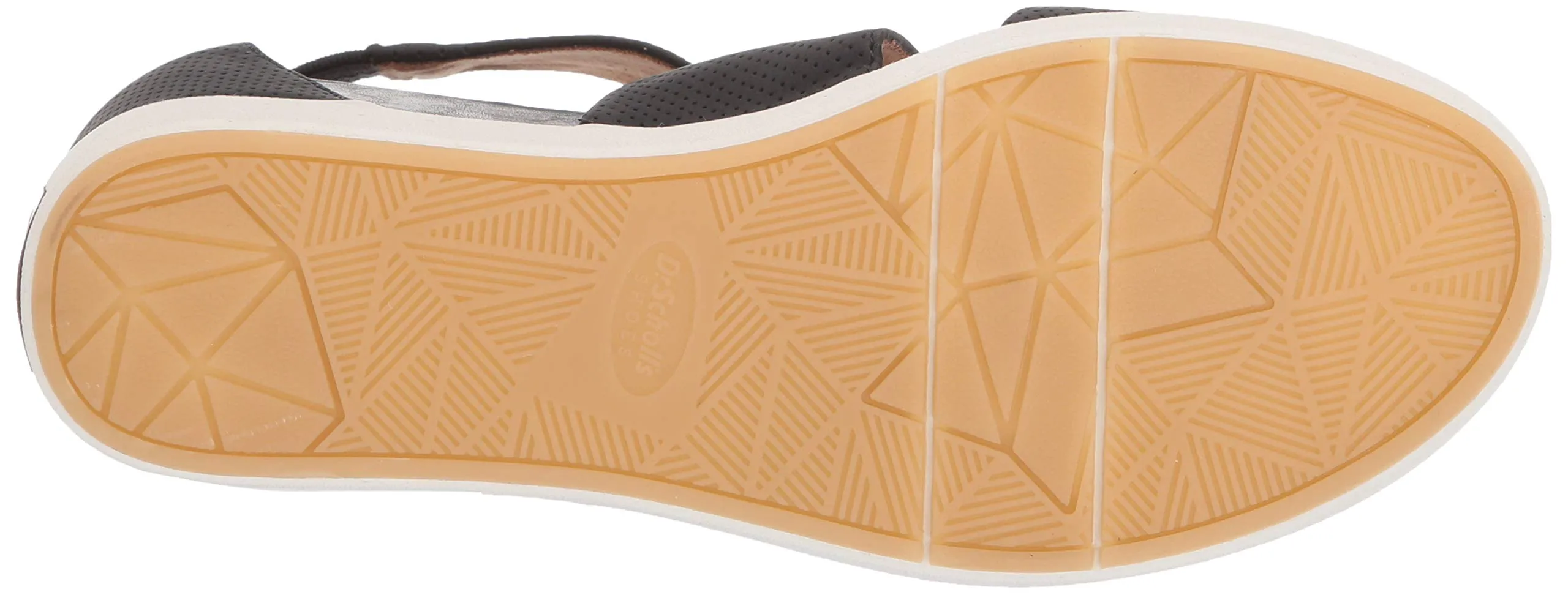 Strap Best-value Wedge Open Sheena Black Fashion Diverse collection 8  Toe Sandals Smooth Shoes Scholl's Dr.