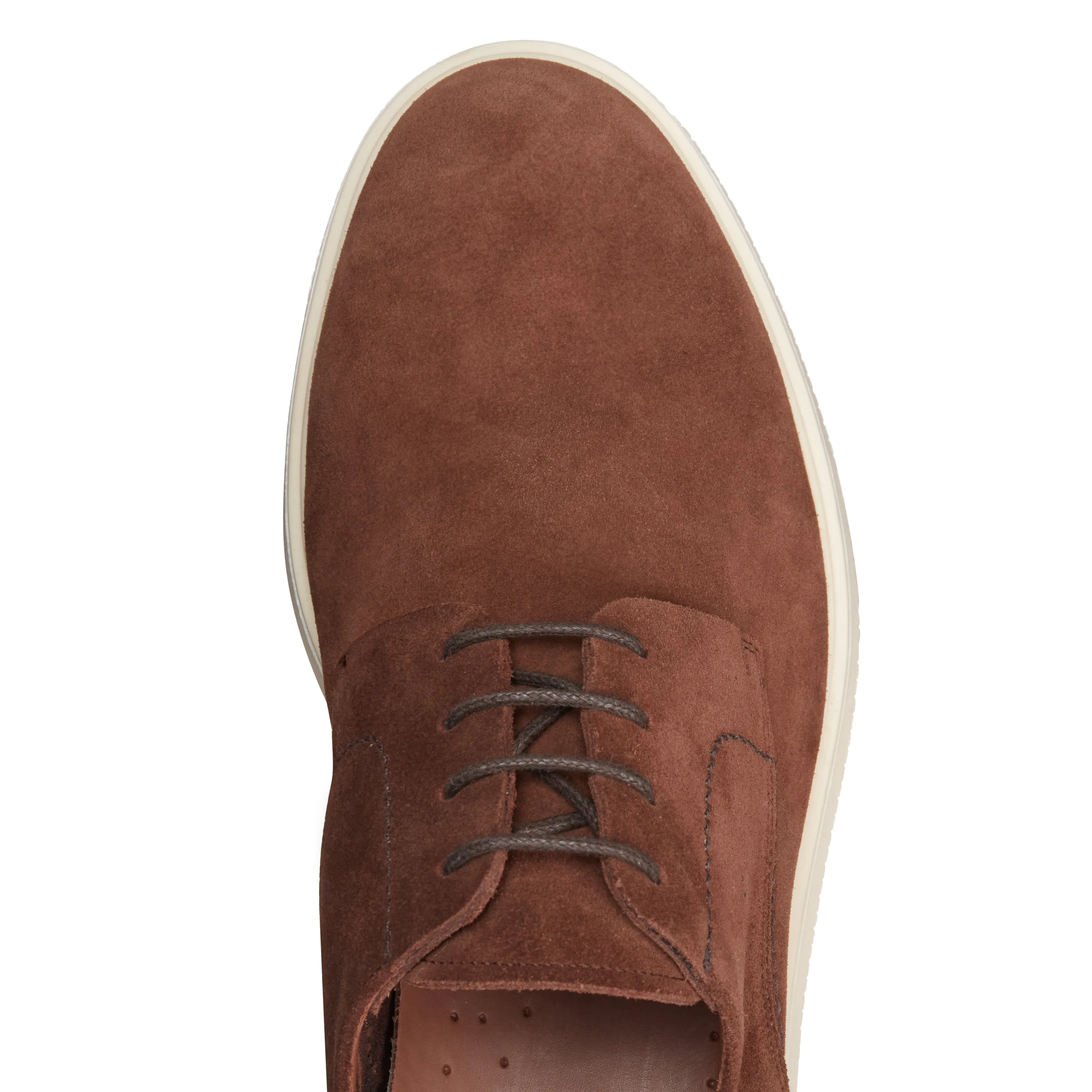 Stringata Derby in suede