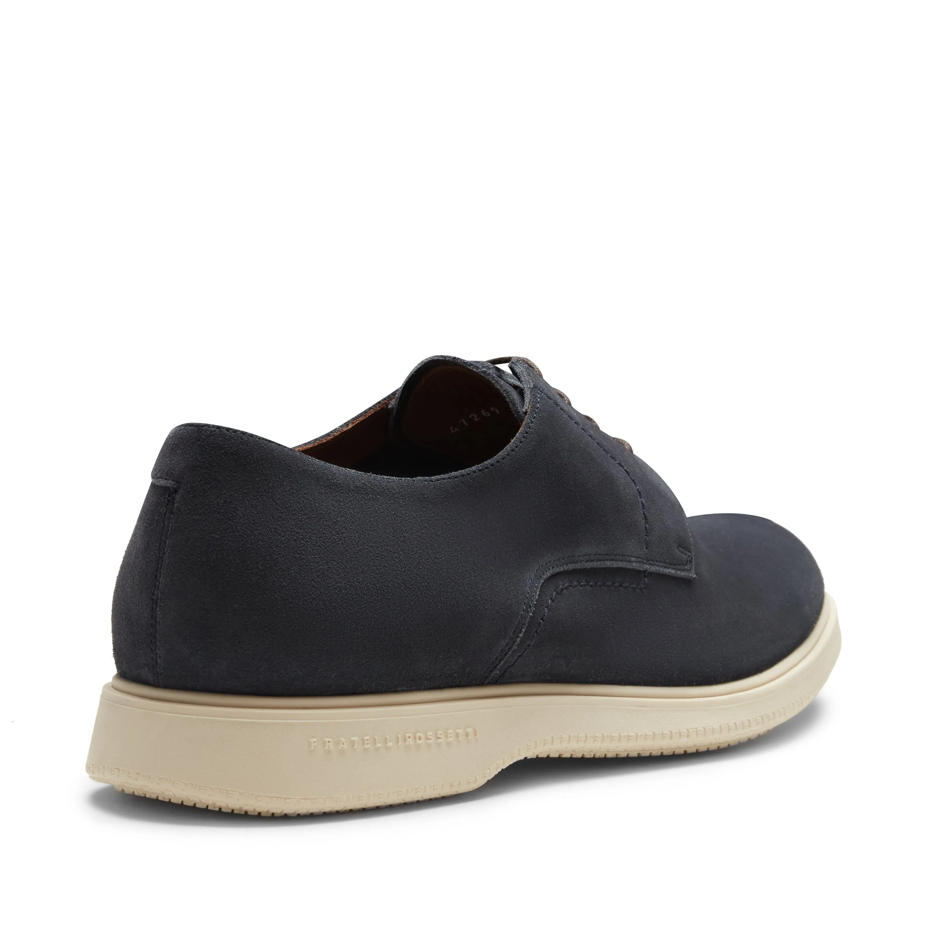 Stringata Derby in suede