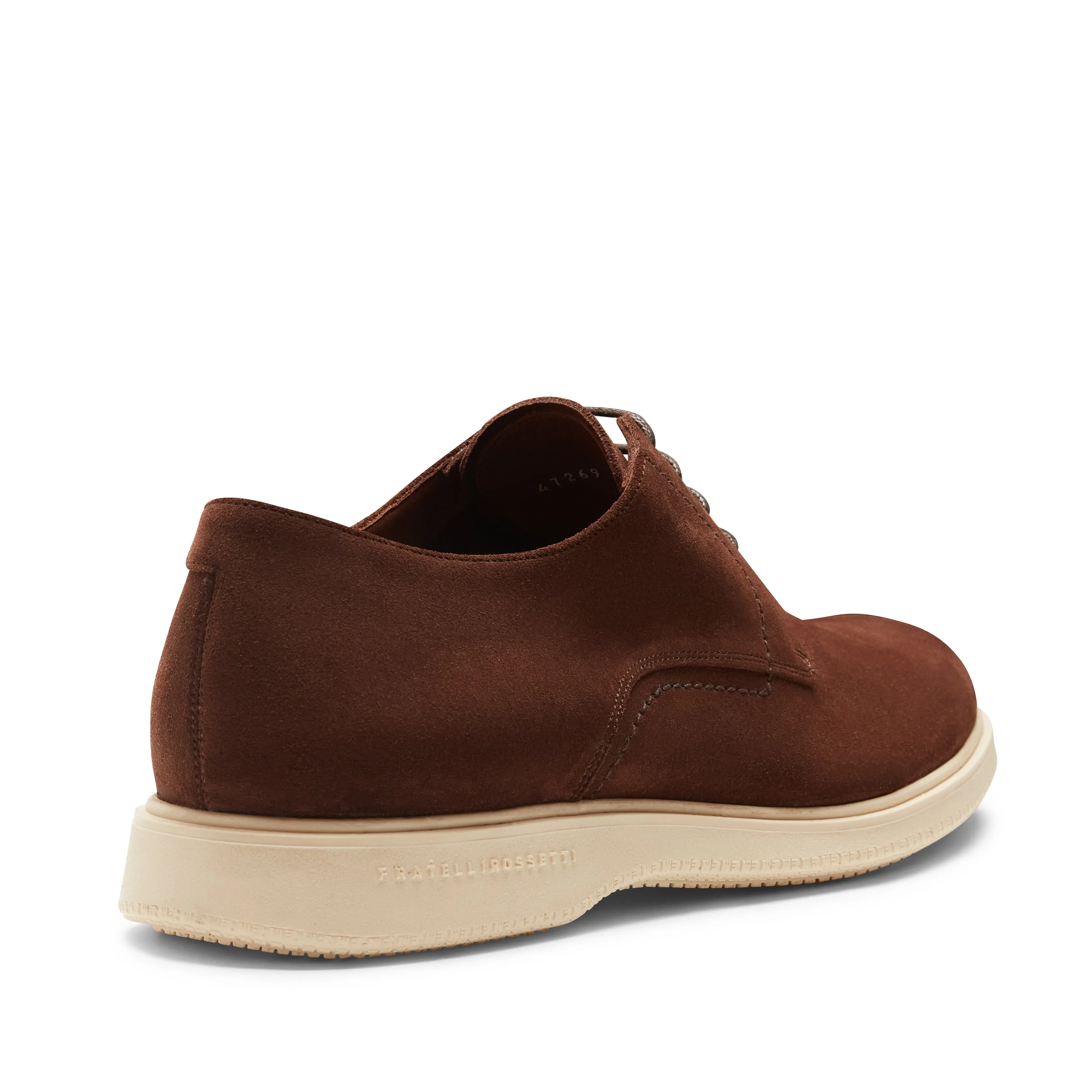 Stringata Derby in suede