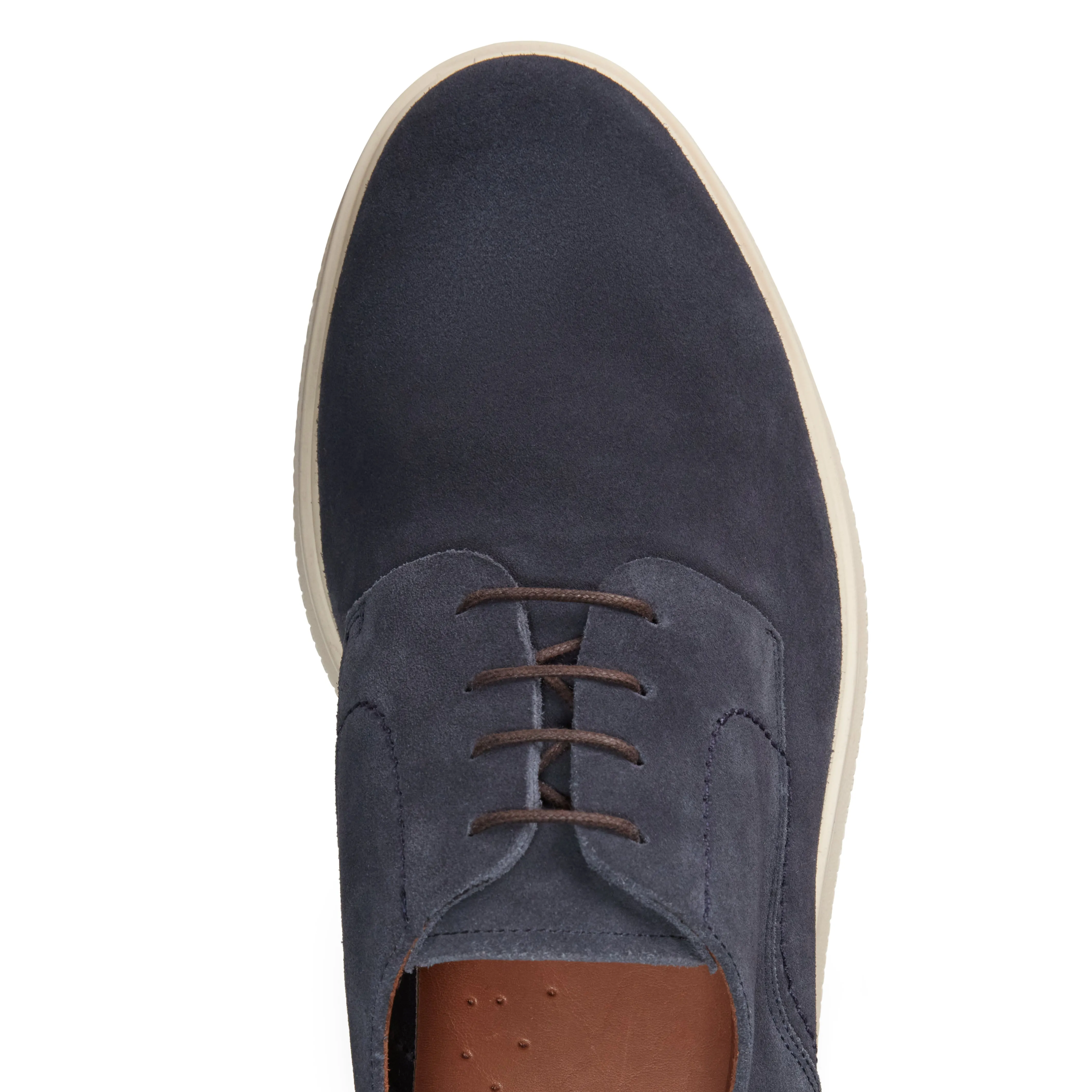 Stringata Derby in suede