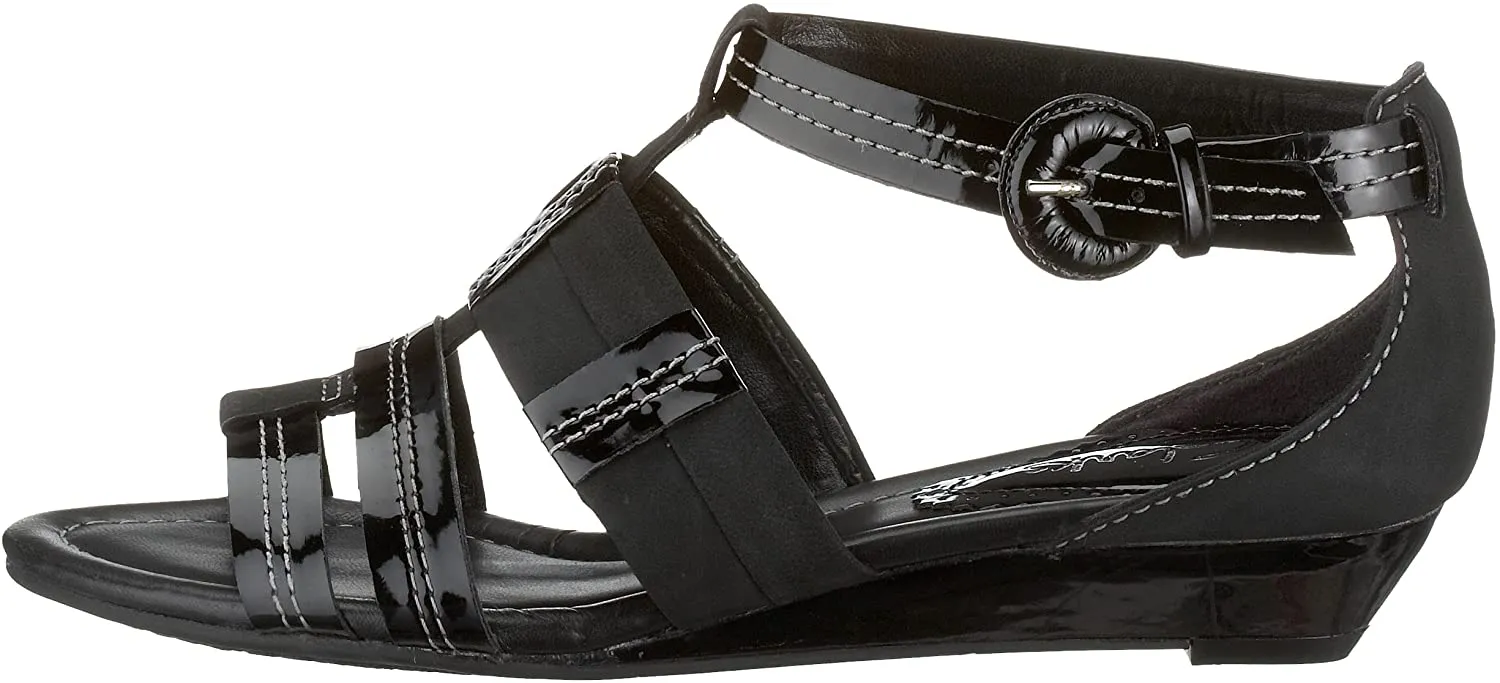 'Sugar Bowl' women's sandal - black patent