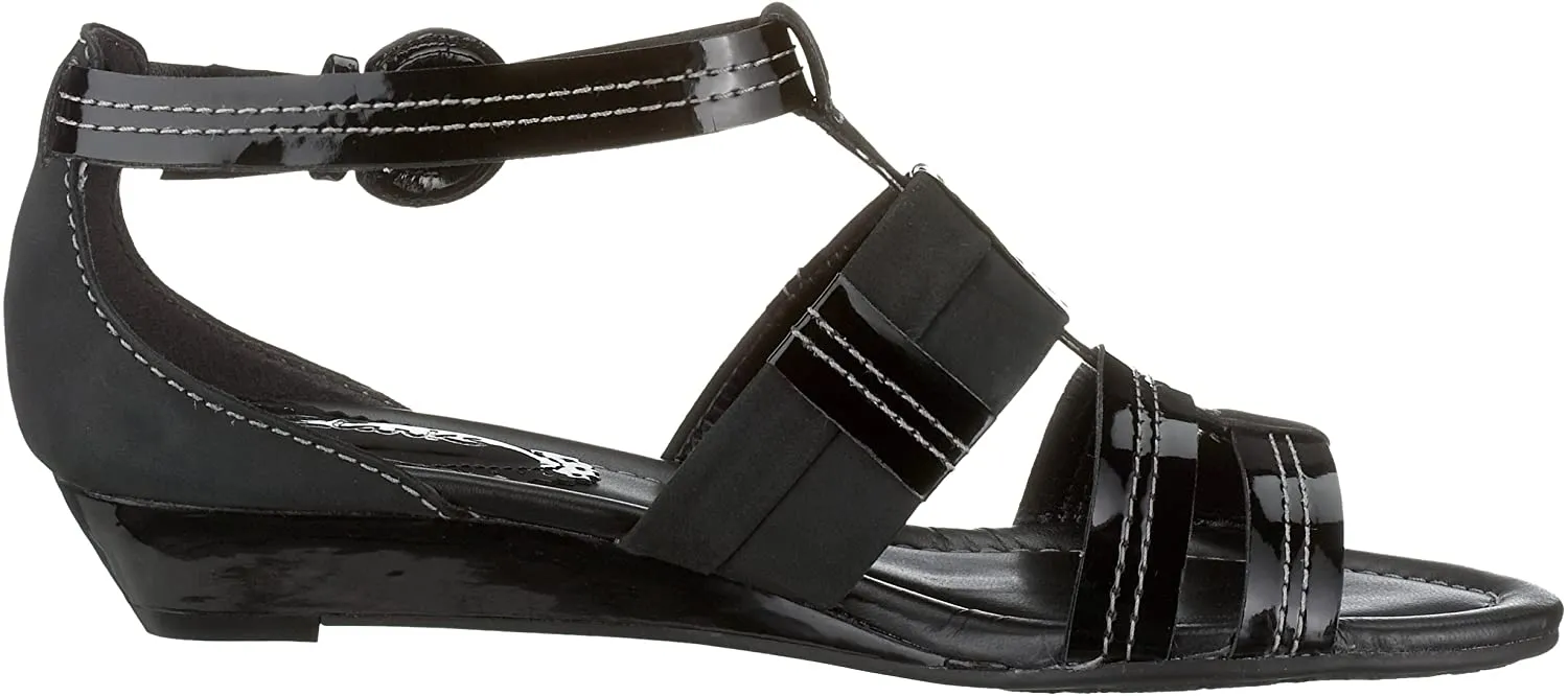 'Sugar Bowl' women's sandal - black patent