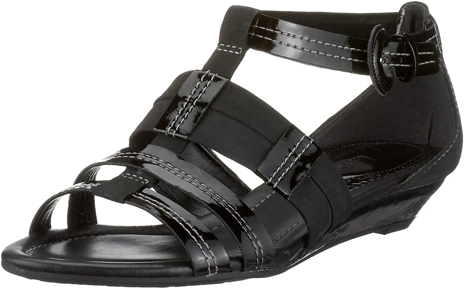 'Sugar Bowl' women's sandal - black patent