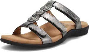 Taos Prize 4 Women's Walking Sandal - Stylish and Adjustable Three Strap Open Back Slide On Walking Sandal with Premium Arch Support and Cushioning for All Day Comfort