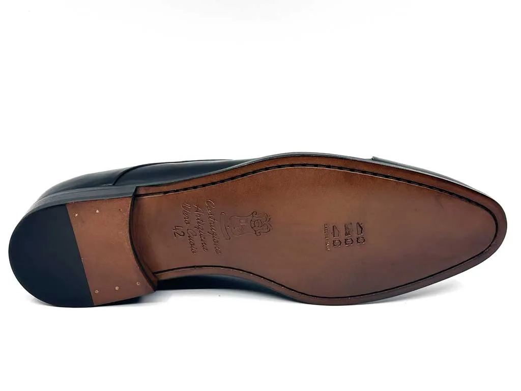 Theo Black Derby Dress Shoes
