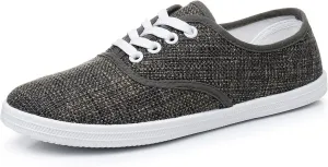 VenusCelia Women's Rainbow Lace Up Sneaker Shoes